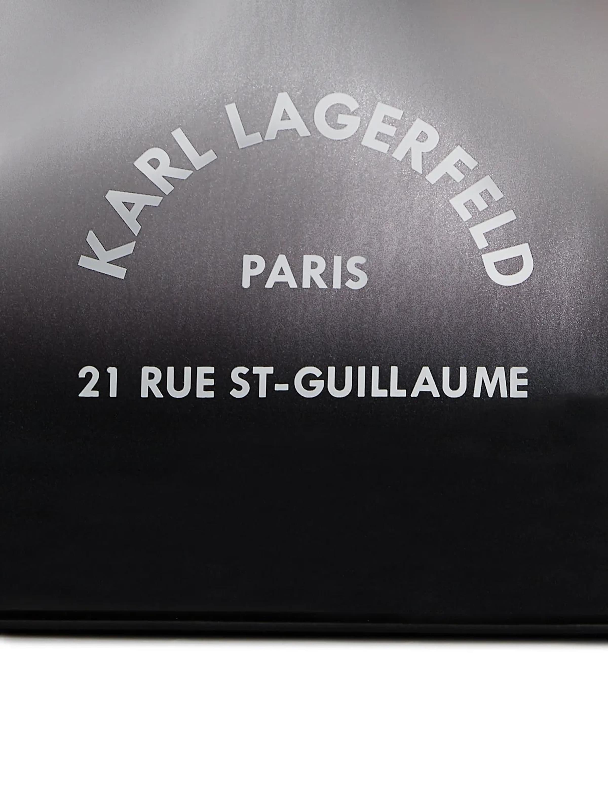 Karl Lagerfeld Handtasche in Grau