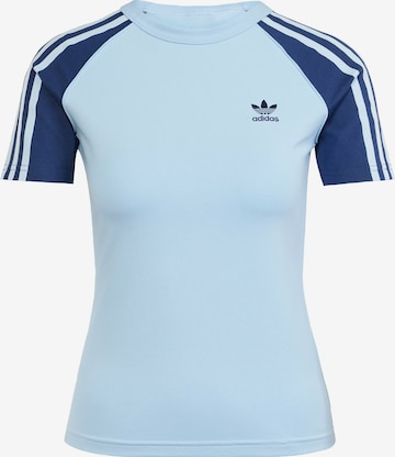 Maglietta 'Adicolor' di ADIDAS ORIGINALS in blu: frontale