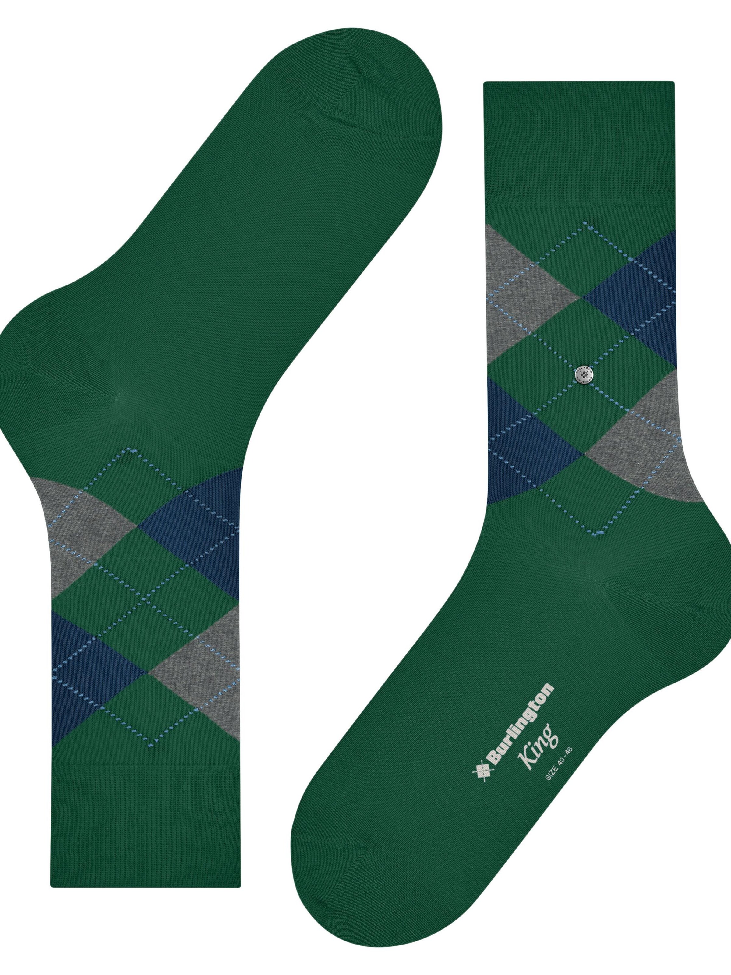 BURLINGTON Socks 'King' in Green