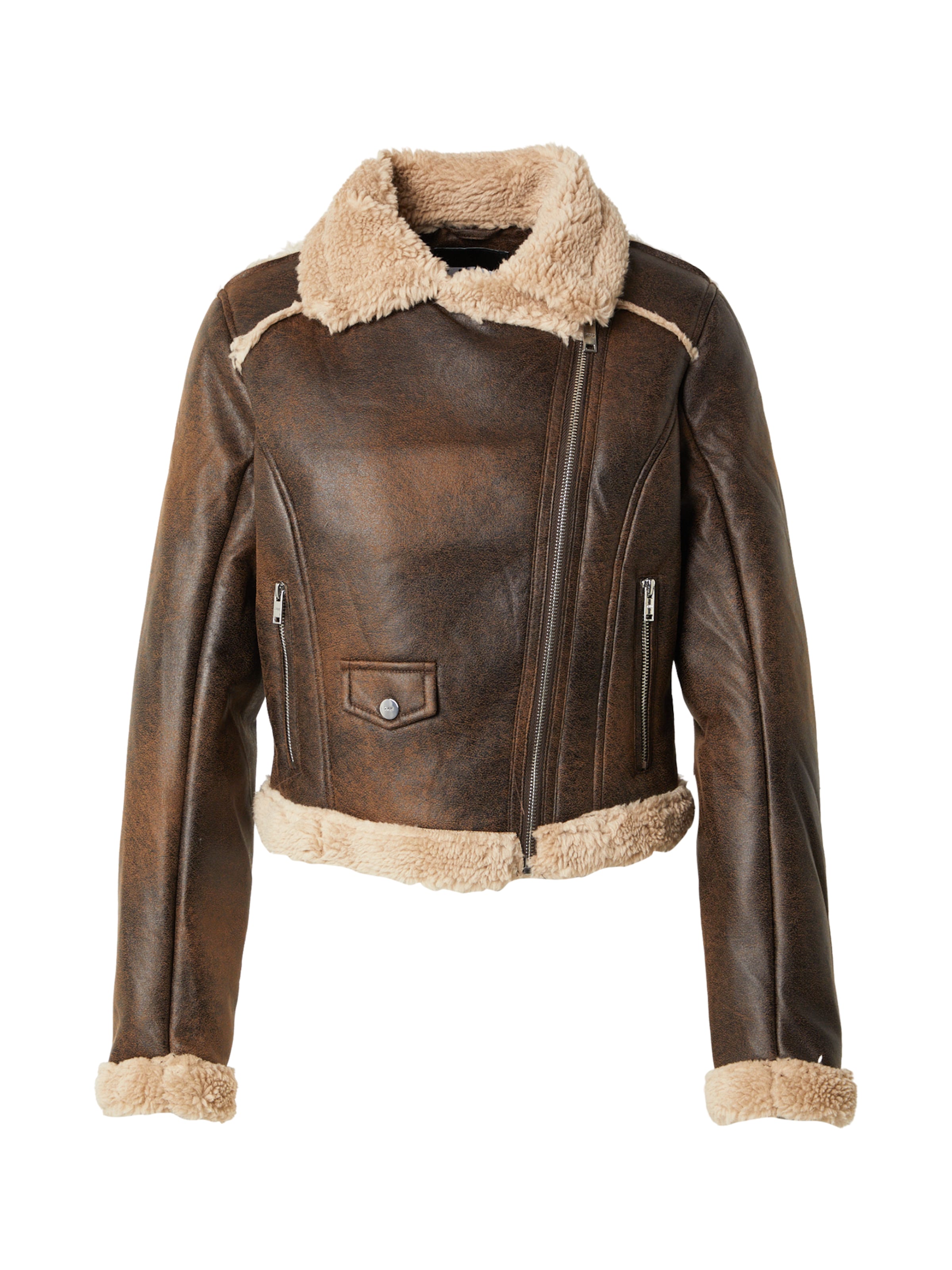 Tally Weijl Övergångsjacka i brun: framsida