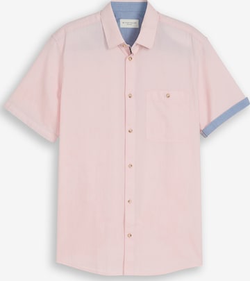 TOM TAILOR Regular fit Риза в розово: отпред