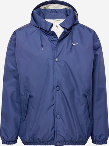 Nike Sportswear Välikausitakki 'SOLO SWSH' värissä sininen: etupuoli