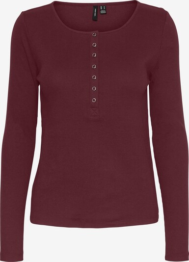 VERO MODA Shirt 'VMNATASHA' in weinrot, Produktansicht
