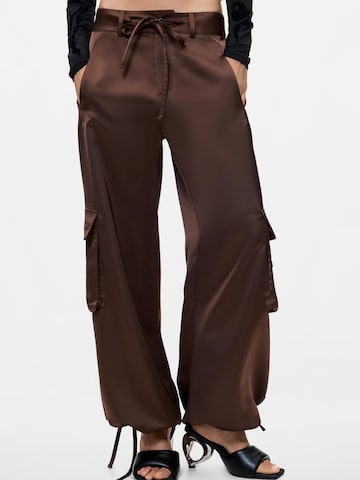 Barrel Pantaloni cargo di Desigual in marrone: frontale
