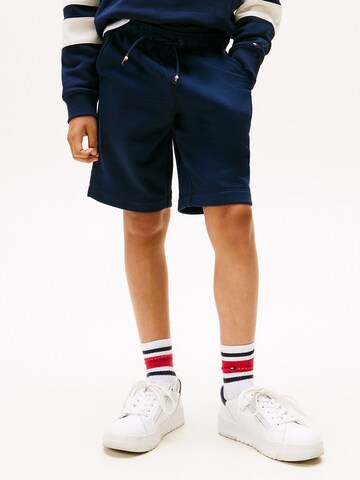 Regular Pantalon 'Varsity Sweat' TOMMY HILFIGER en bleu : devant
