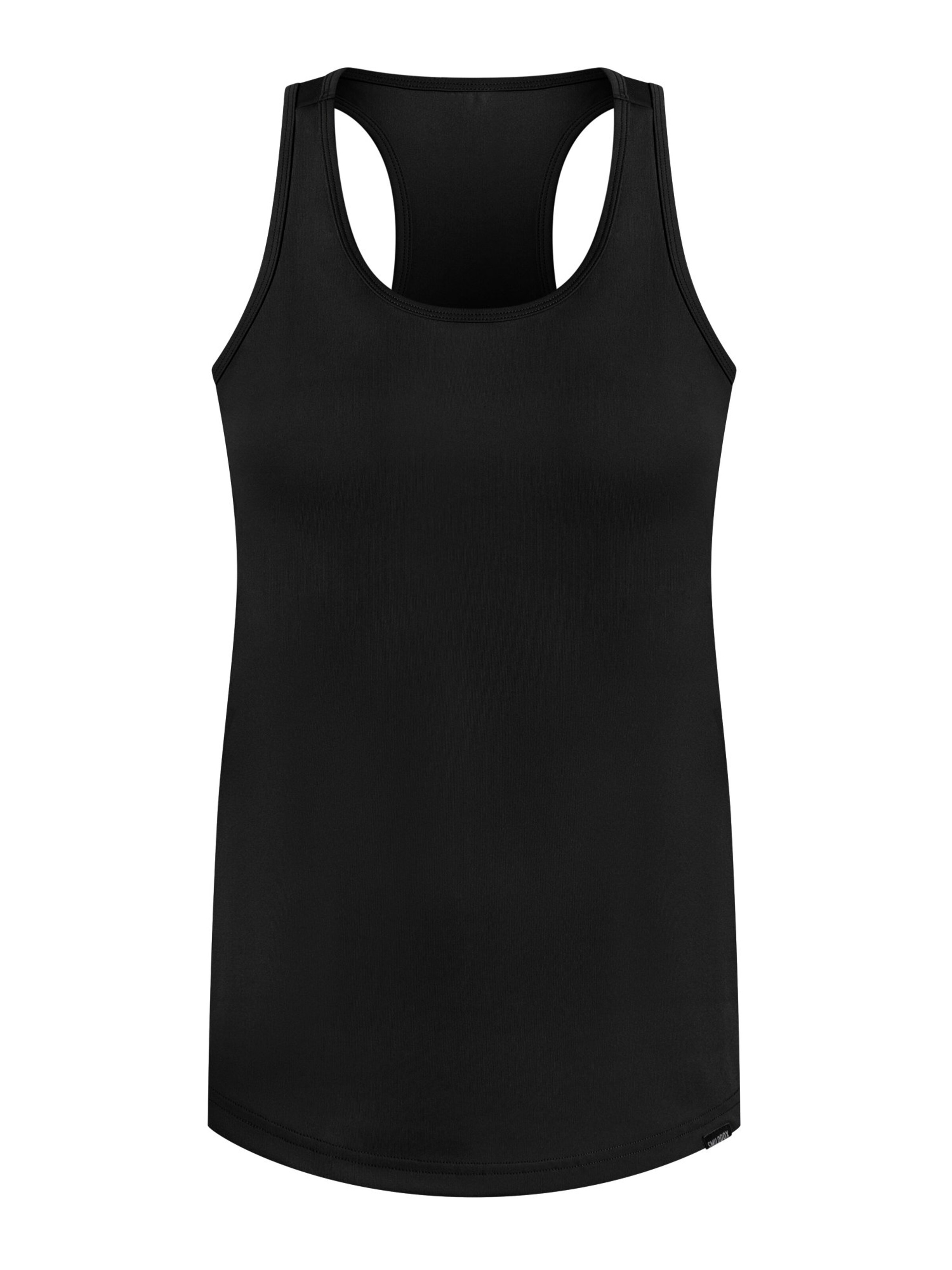 Smilodox Top ' Meggy ' in Black: front