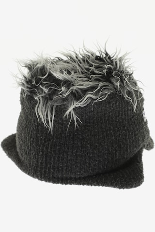 Eisbär Hut oder Mütze 54 in Grau