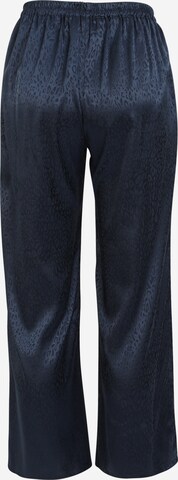 Wide leg Pantaloni con pieghe di Wallis Petite in blu