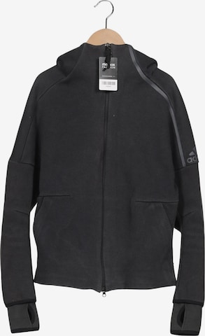 ADIDAS PERFORMANCE Kapuzenpullover M in Grau: Vorderseite