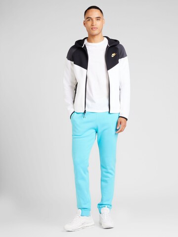 Nike Sportswear Bluza rozpinana ' TCH FLEECE' w kolorze biały