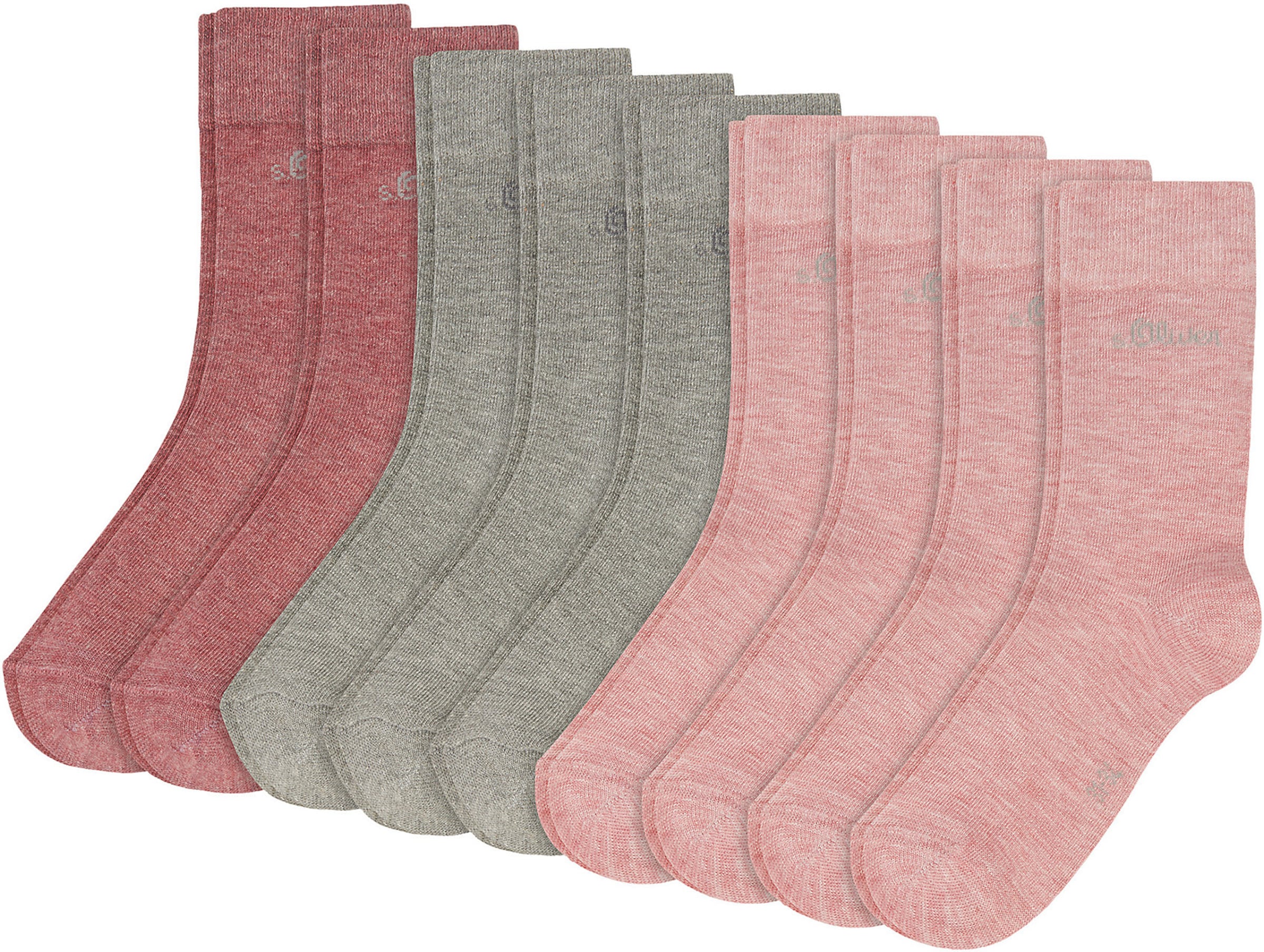 s.Oliver Socken in Pink: Vorderseite