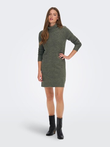 JDY Knitted dress 'Elanor' in Green