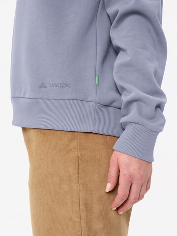VAUDE Sweatshirt 'Manukau' in Grijs