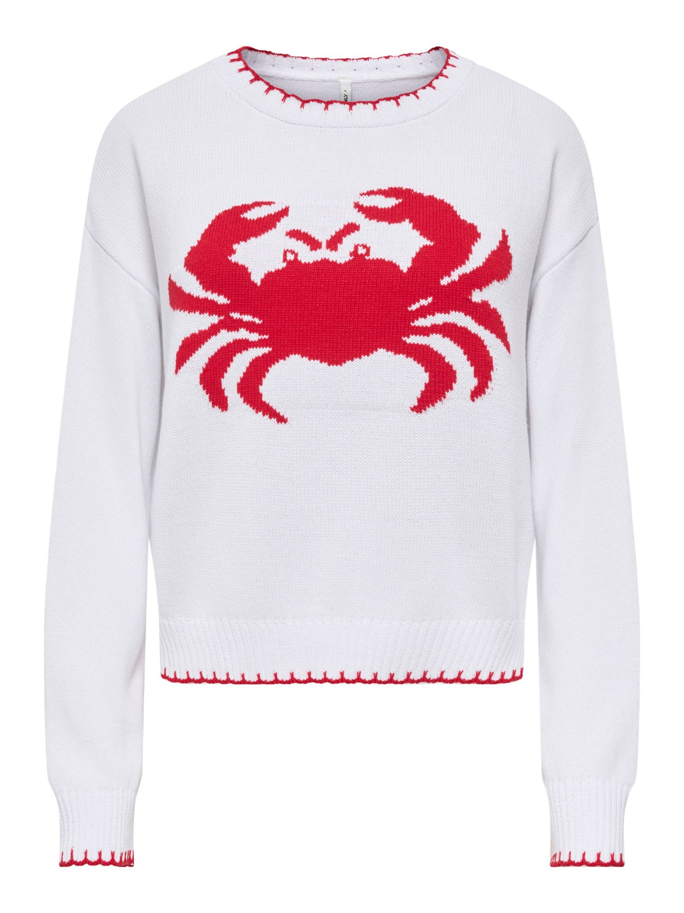 ONLY Sweater 'ONLElise' in White: front