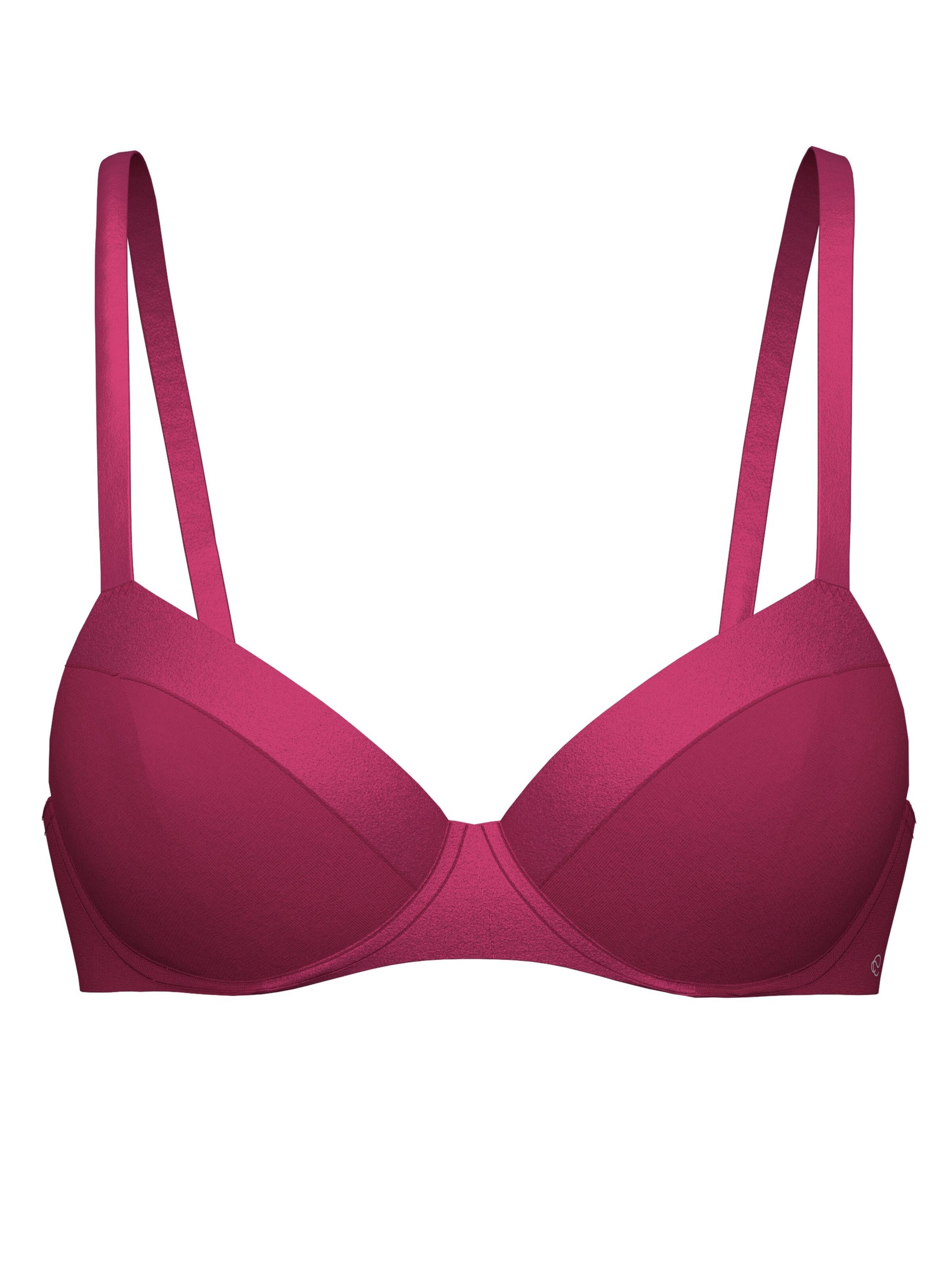 CALIDA T-shirt BH 'Cate' in Lila: voorkant