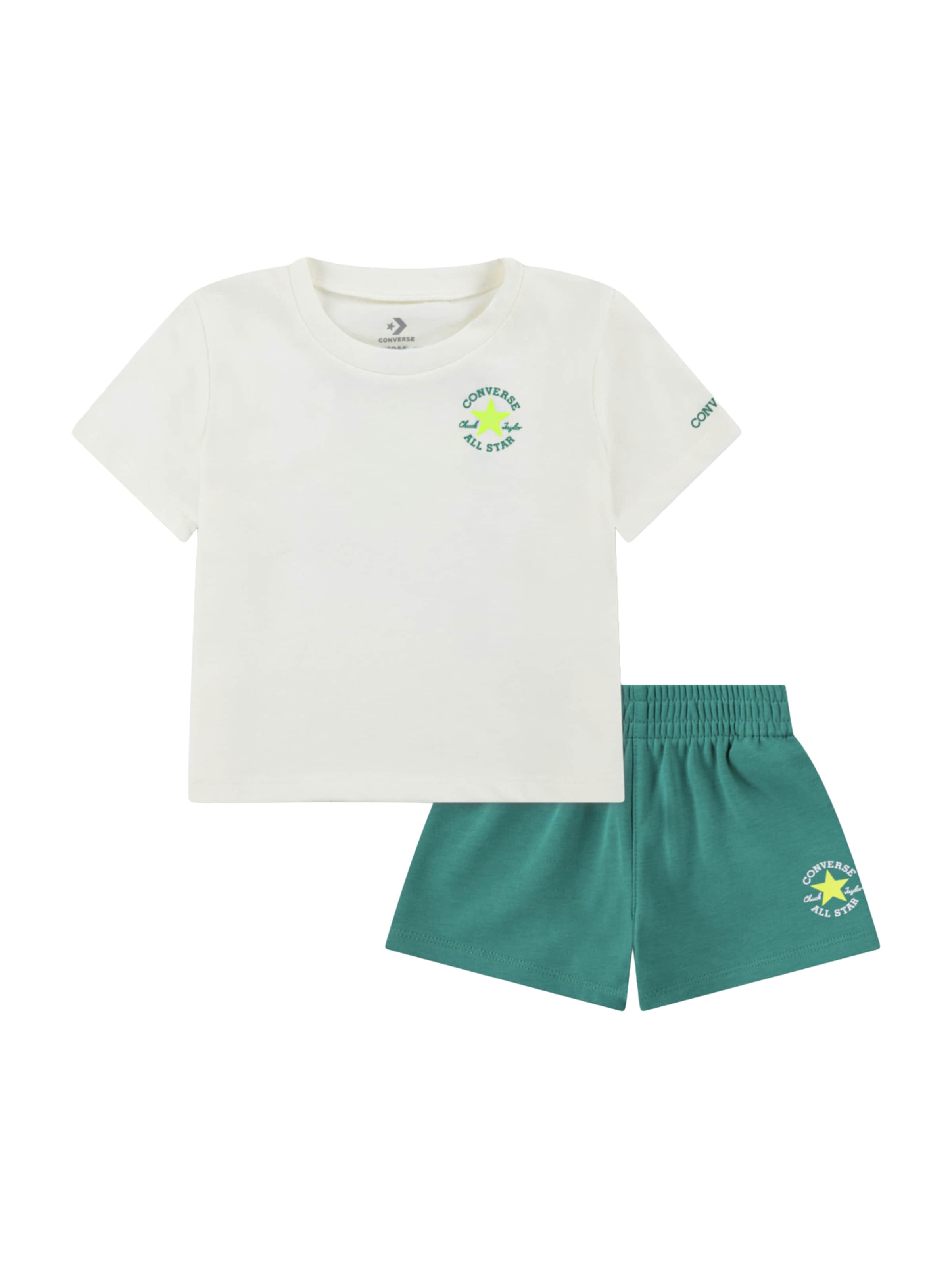 CONVERSE - Conjuntos 'ULTIMATE ESSENTIAL' em verde: frente