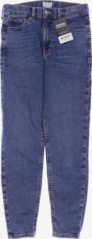 TOPSHOP Jeans in 26 in Blue: front