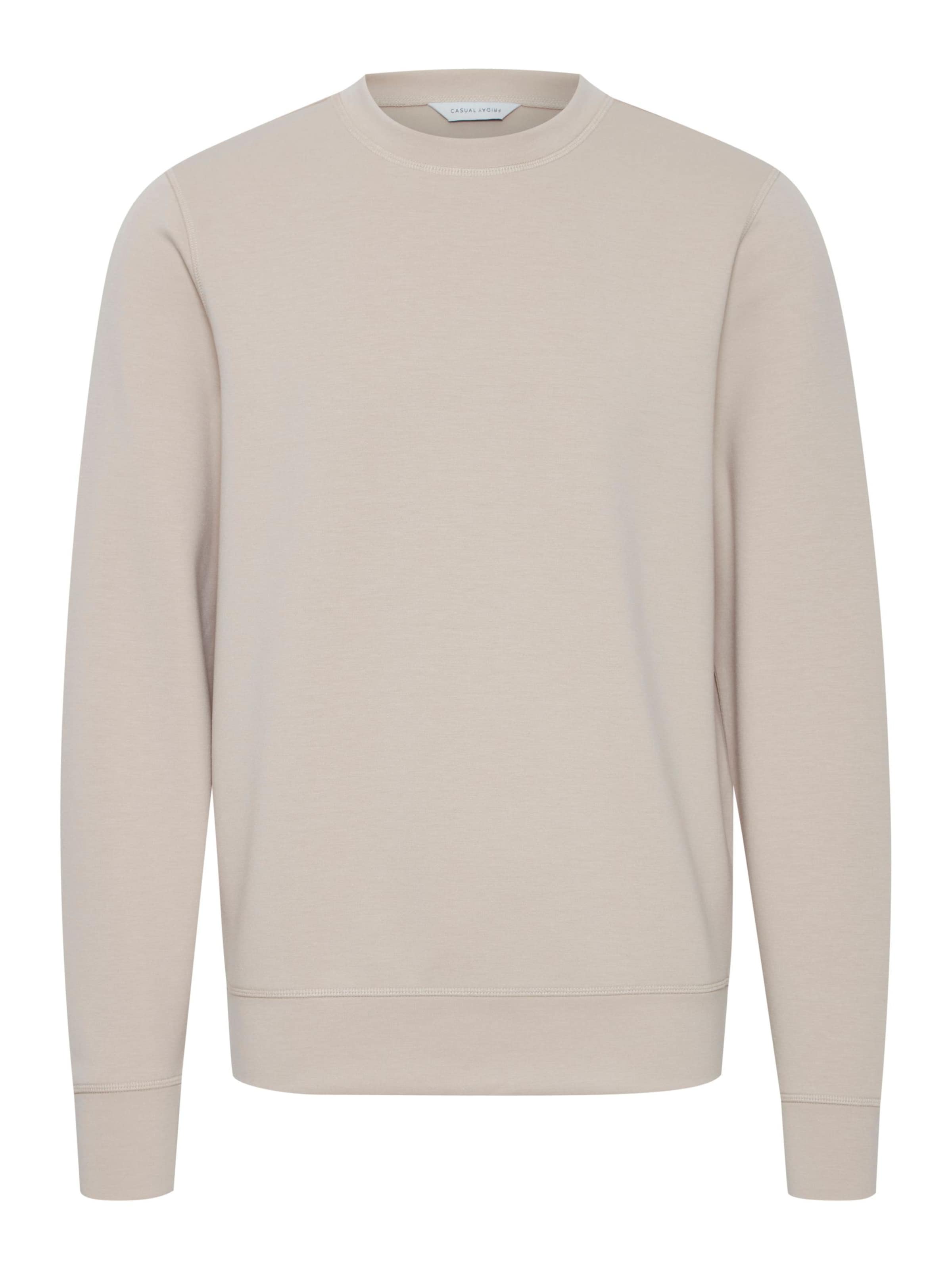 Casual Friday - Jersey 'Sebastian' en beige: frente