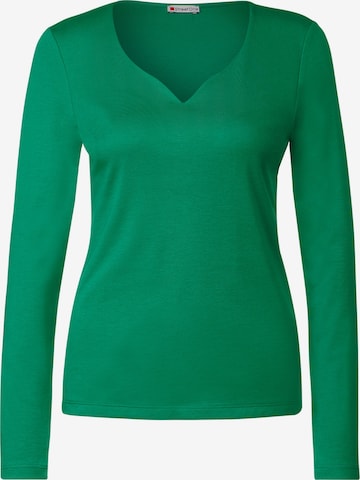 STREET ONE Shirt in Green: front