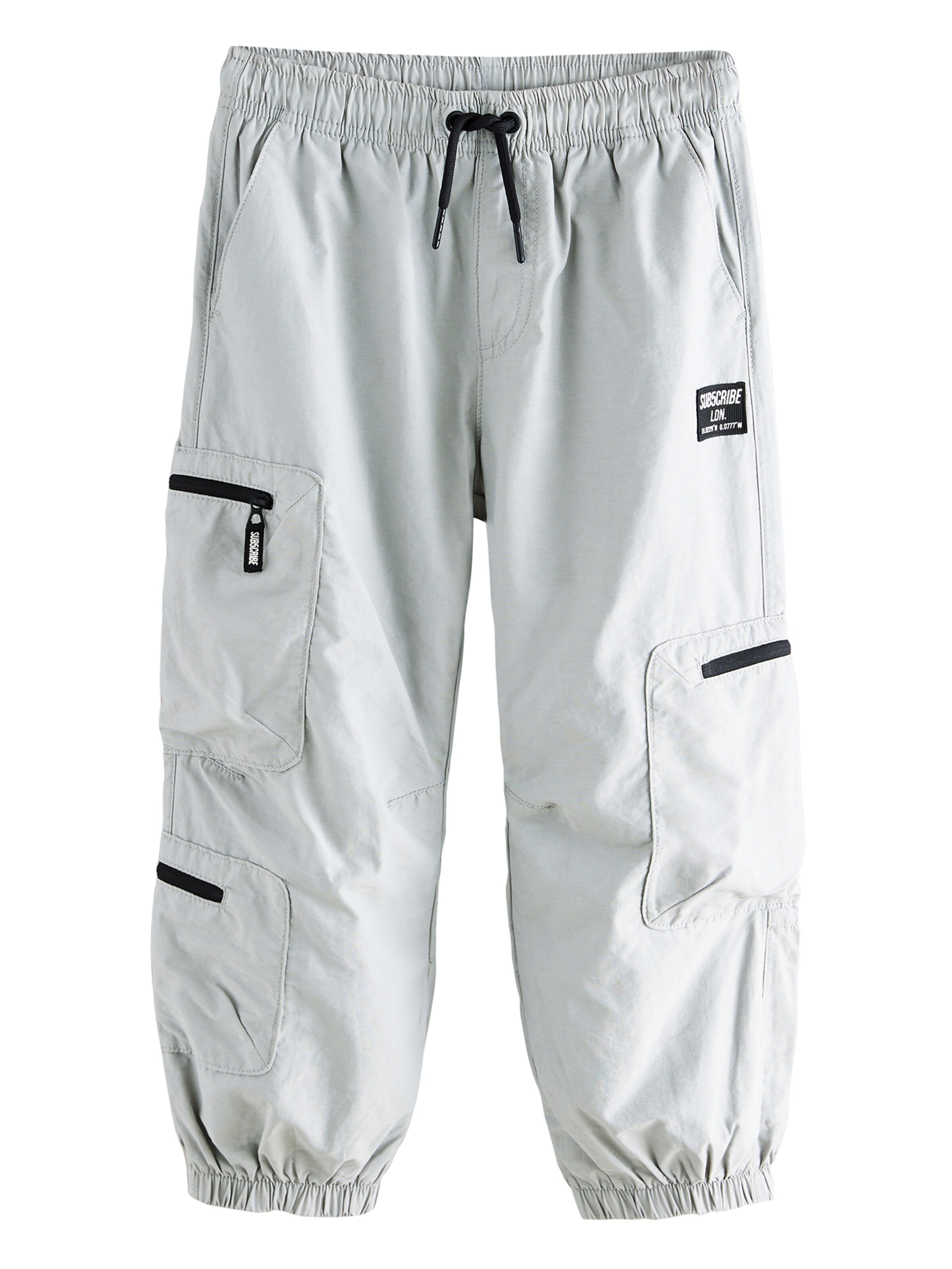 Next Tapered Pants in Grey: front