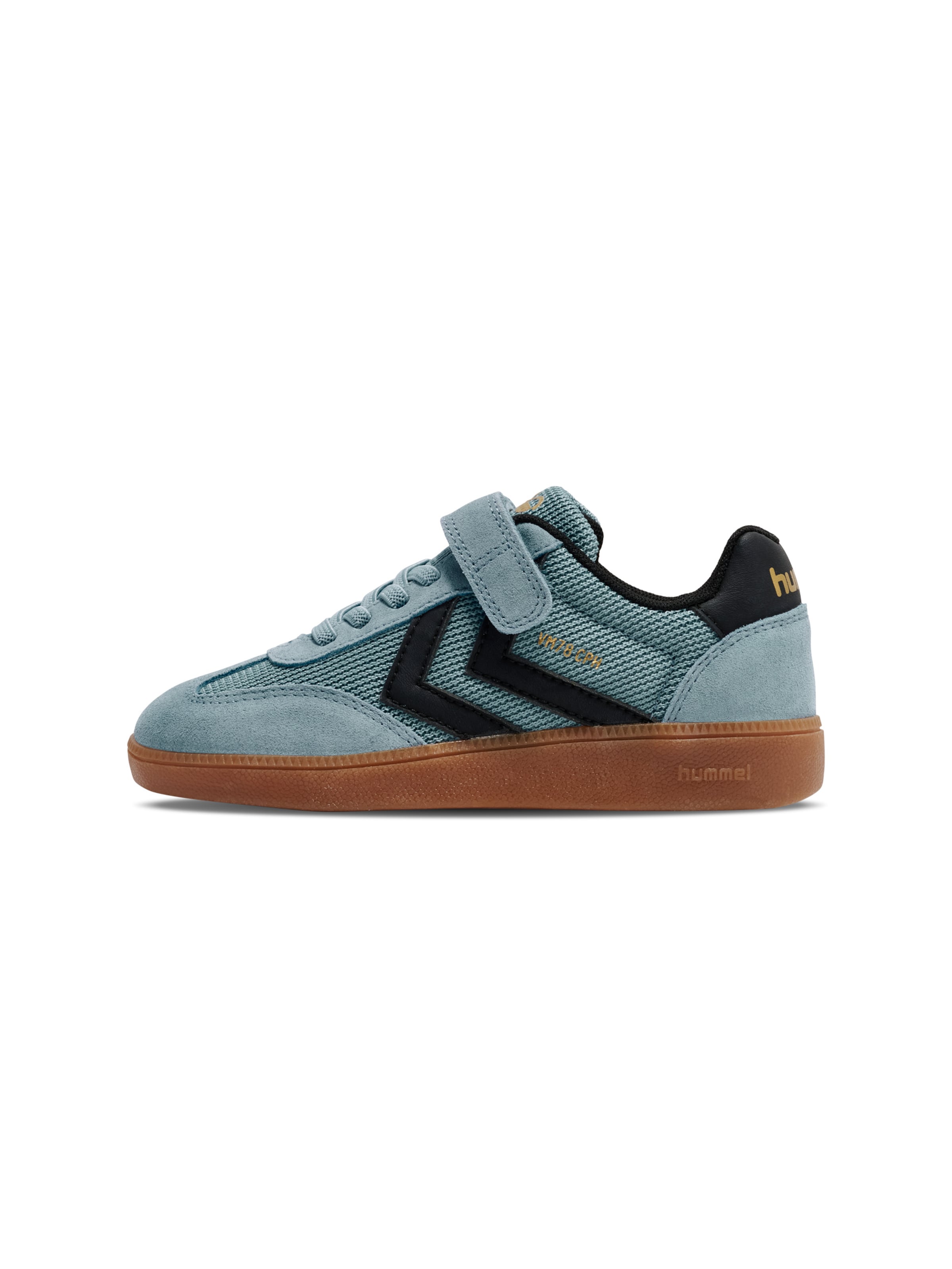 Baskets Hummel en bleu : devant