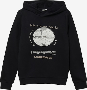 s.Oliver Sweatshirt in Black: front