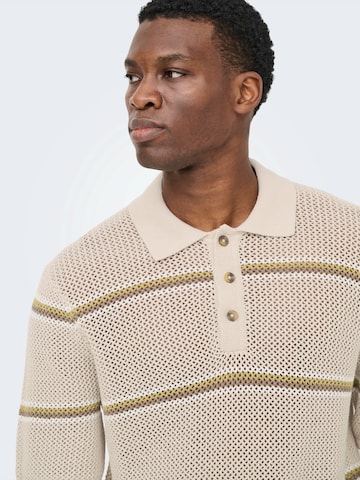 Only & Sons Kampsun 'ONSSEJR', värv hall