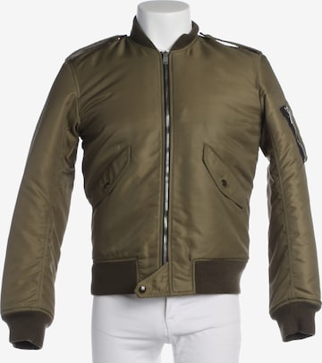 Saint Laurent Übergangsjacke XXS in Grün: Vorderseite