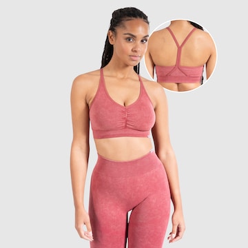 Smilodox Bralette Sports top in Red: front