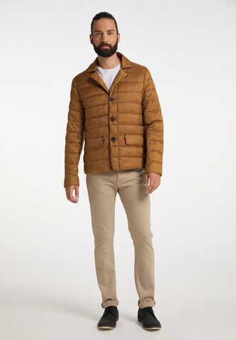 DreiMaster Klassik Between-Season Jacket in Brown