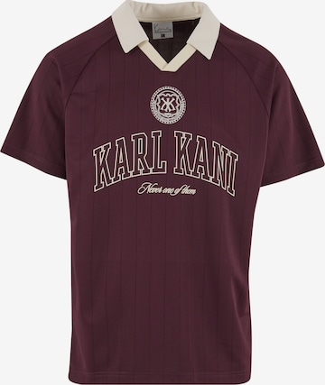 Karl Kani Paita 'Heritage' värissä punainen: etupuoli
