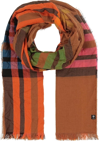 FRAAS Schal in Orange: Vorderseite