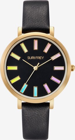 Orologio analogico 'Cindy' di Suri Frey in nero: frontale