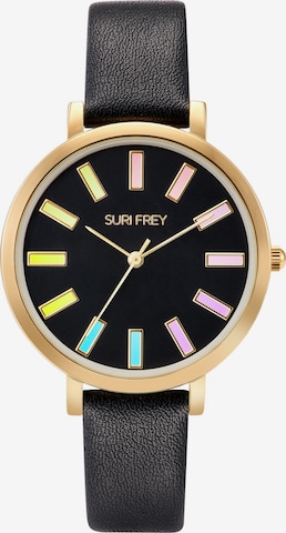 Suri Frey Analoog horloge 'Cindy' in Zwart: voorkant