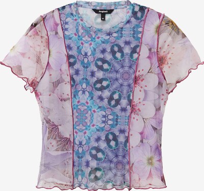 Bluză 'COPENHAGUE' Desigual pe crem / azur / roz / roz pitaya, Vizualizare produs