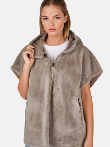 Gilet White Label en gris : devant