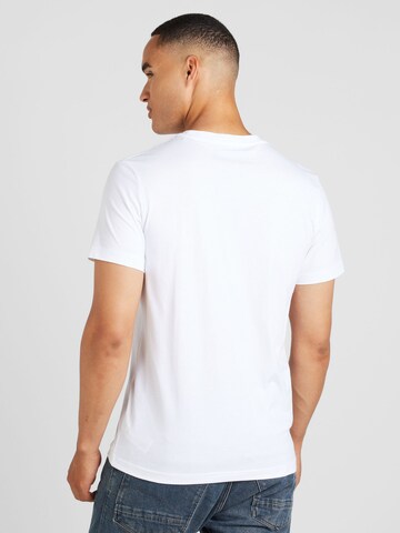 Calvin Klein Jeans T-Shirt 'DISTRESSED' in Weiß