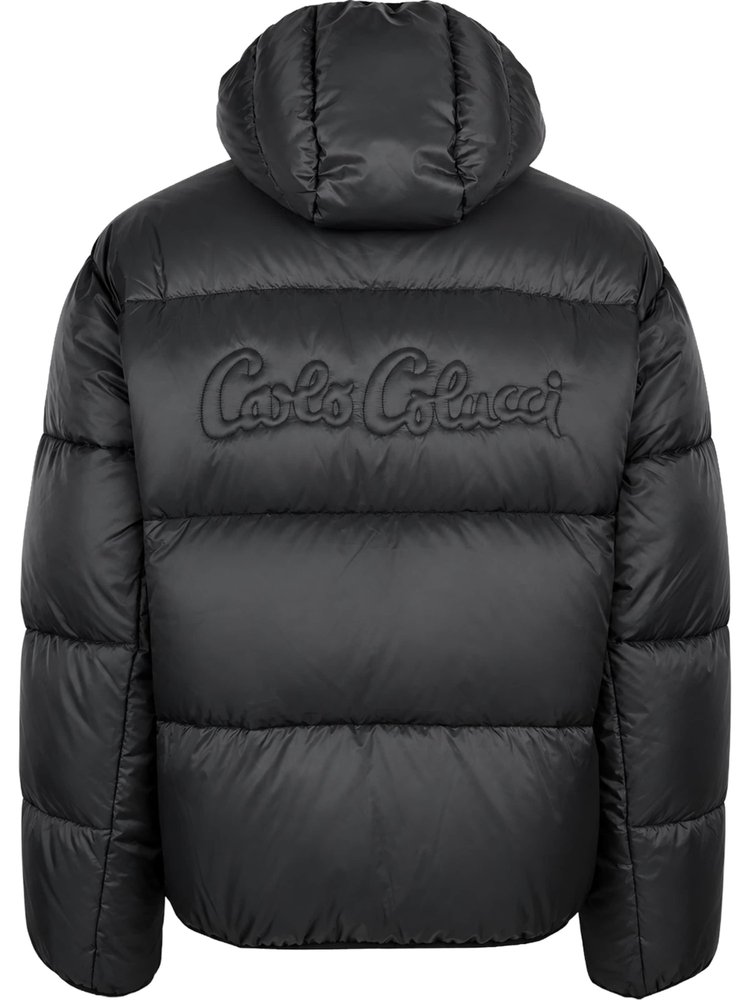 Carlo Colucci Winterjacke 'Furnari' in Schwarz