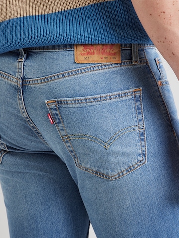 LEVI'S ® Slimfit Farkut '511® SLIM' värissä sininen