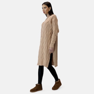 Elara Knitted dress in Pink