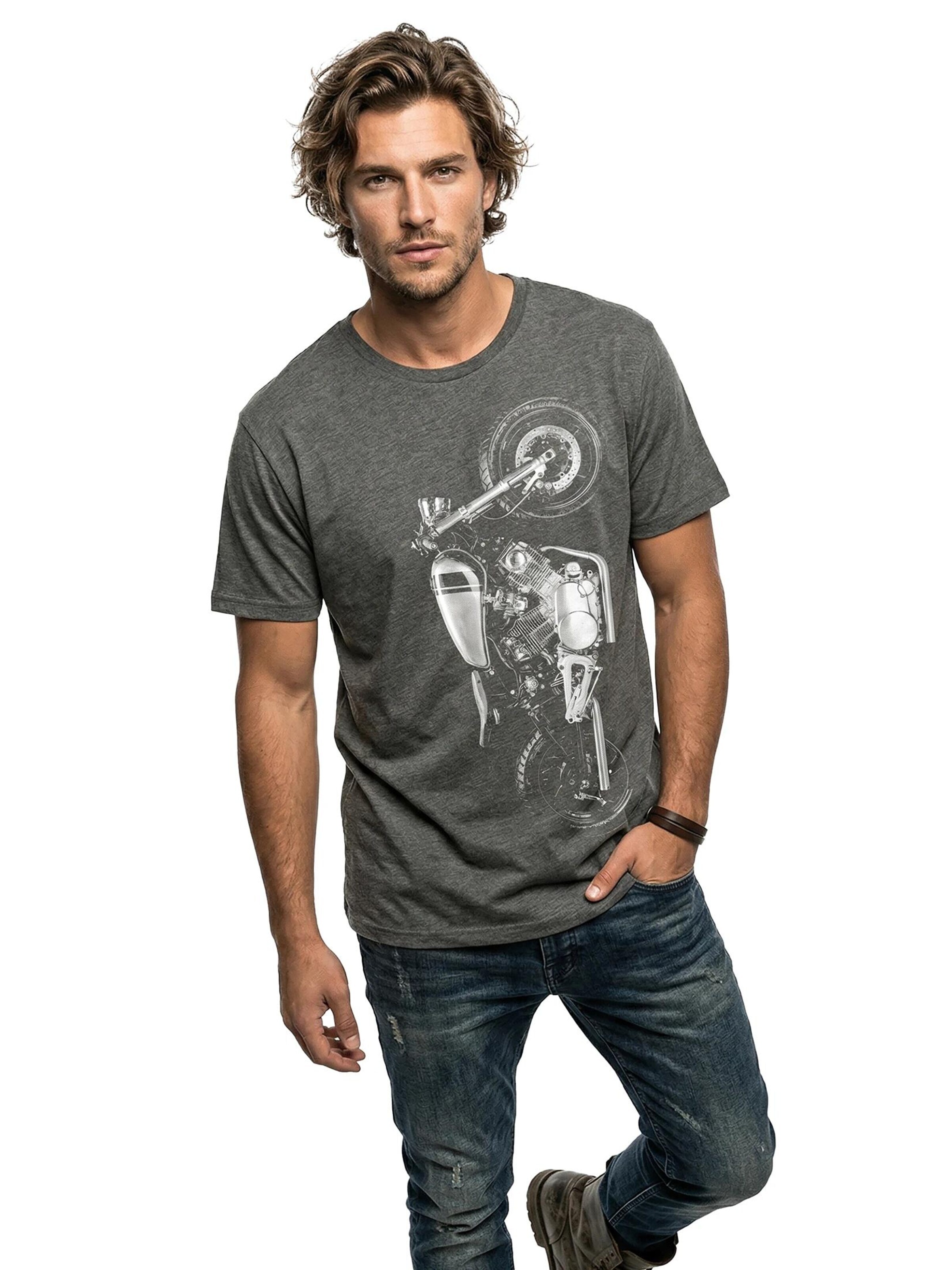 MAKAYA Shirt 'Virago' in Grey