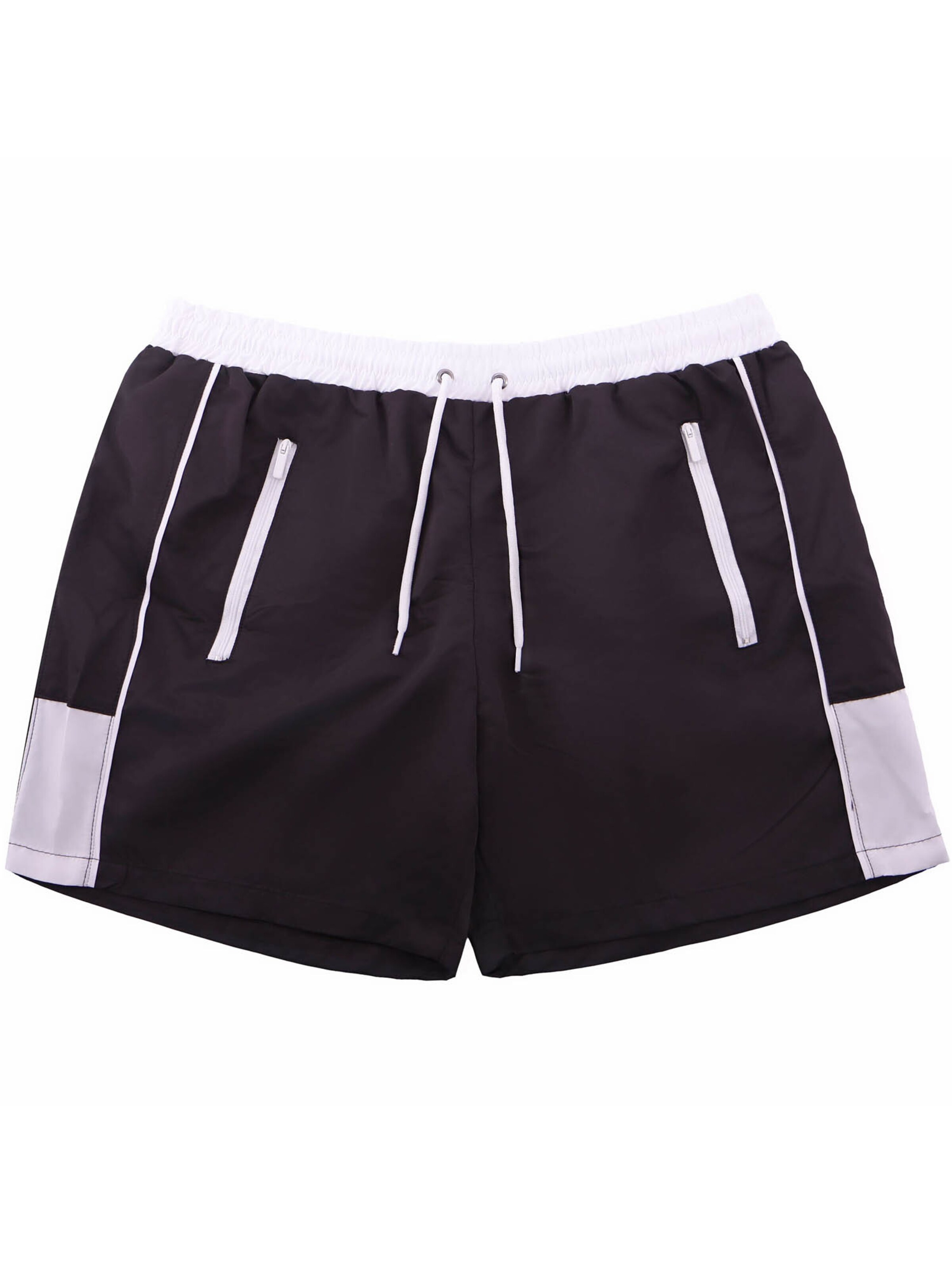 Reslad Board Shorts 'RS5015' in Black: front