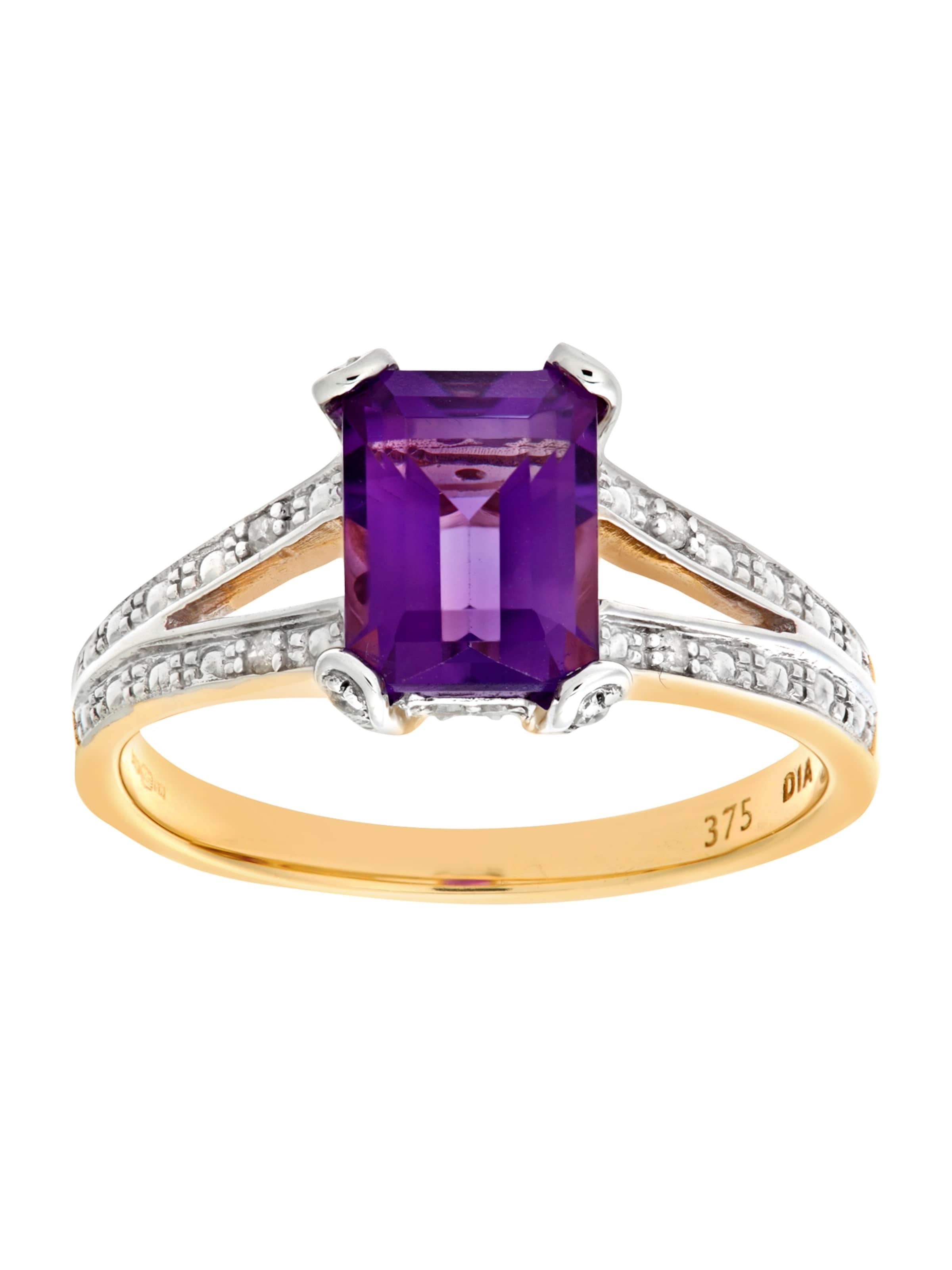 DIAMANT LETERNEL Ring in Gold: front