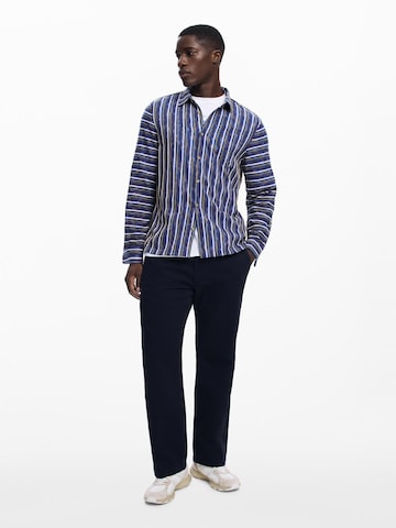 Desigual Regular fit Overhemd in Blauw
