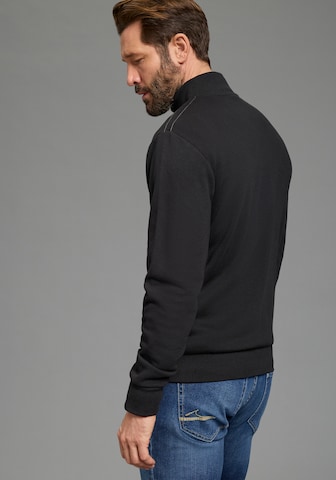 Man's World Sweatjacke in Schwarz