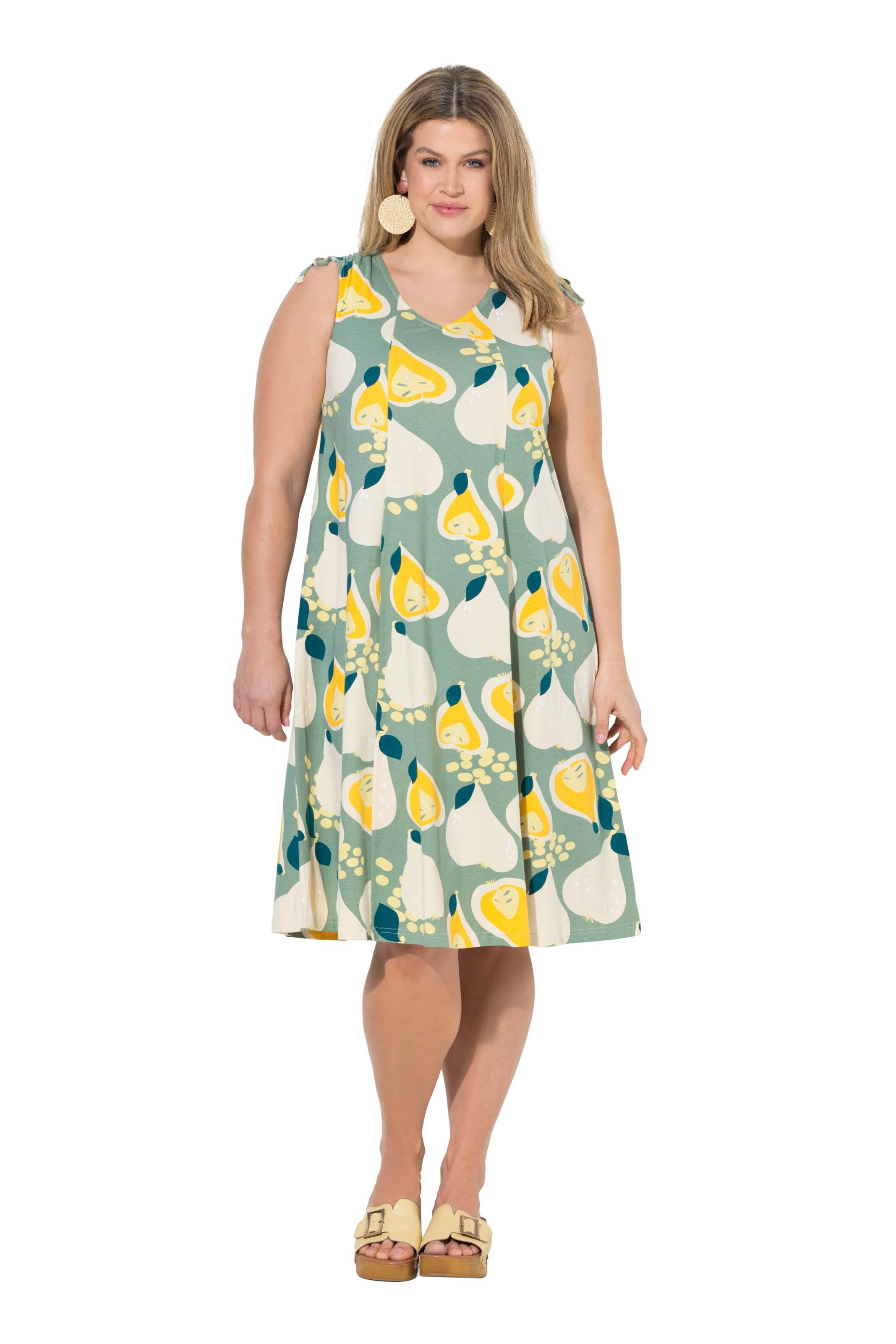 Ulla Popken Kleid in Mischfarben: Vorderseite