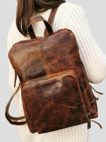 Ella Eisvogel Rucksack‌ in Braun