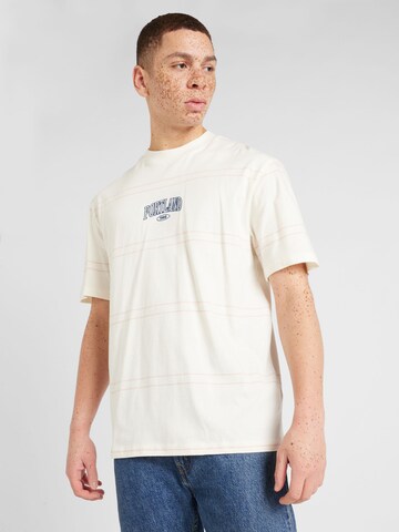 T-Shirt 'Portland' TOPMAN en beige : devant