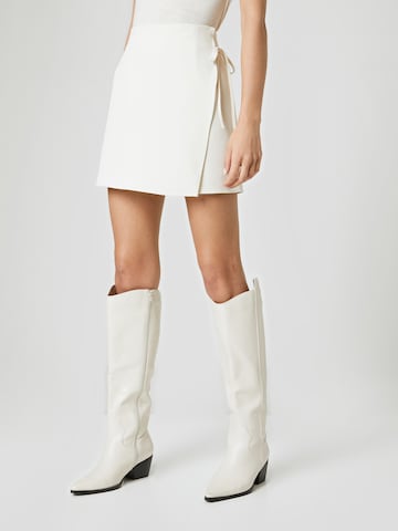 Guido Maria Kretschmer Women - Saia 'Jenny' em branco: frente