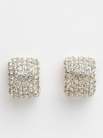 AVANT-GARDE PARIS Earrings 'Veronikata' in White: front